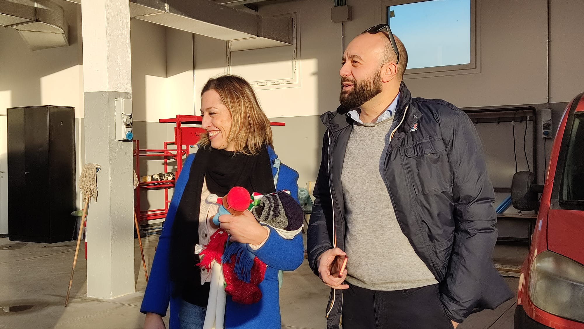 immagine visita caserma VVFF e Forestali_2