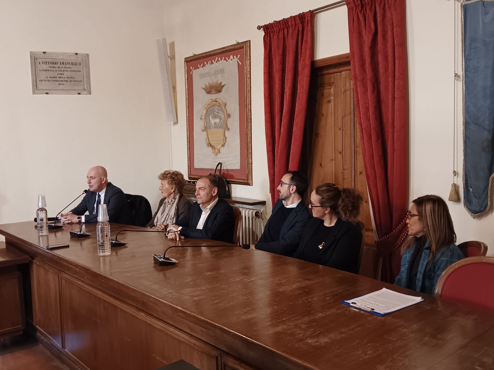 Presentazione intervento di ripulitura del "Torso alato"