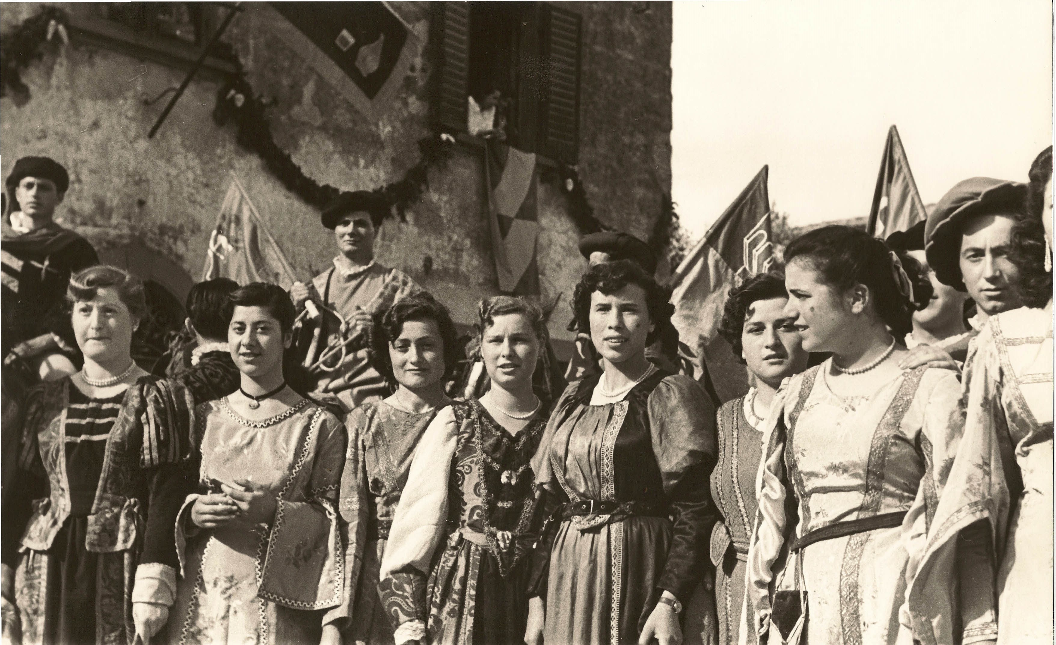 La festa del Bruscello 1951