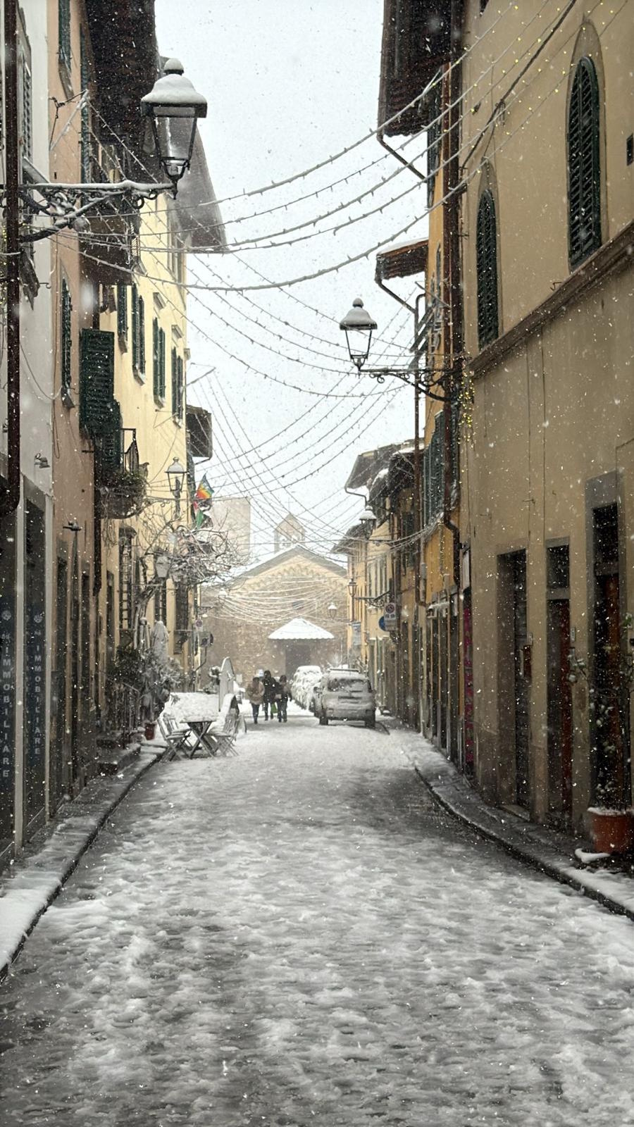 Emergenza neve a San Casciano in Val di Pesa