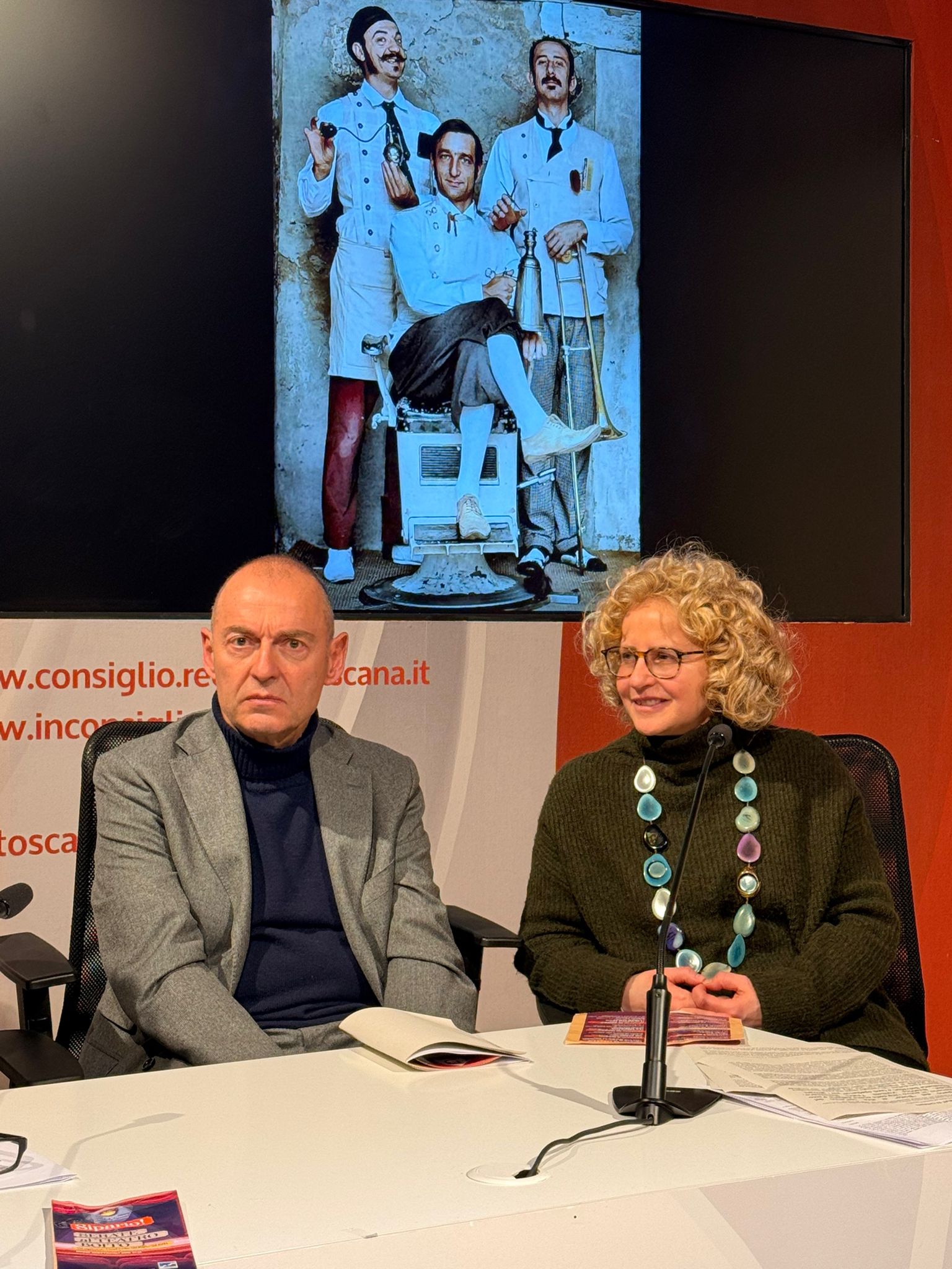 Il Sindaco Paolo Sottani e l'Assessora Monica Toniazzi