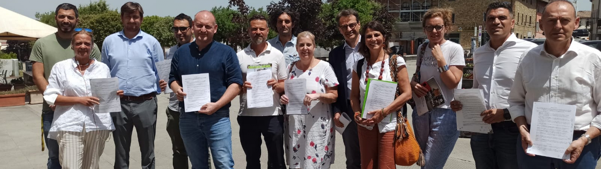 Foto alleanza contro  il caporalato