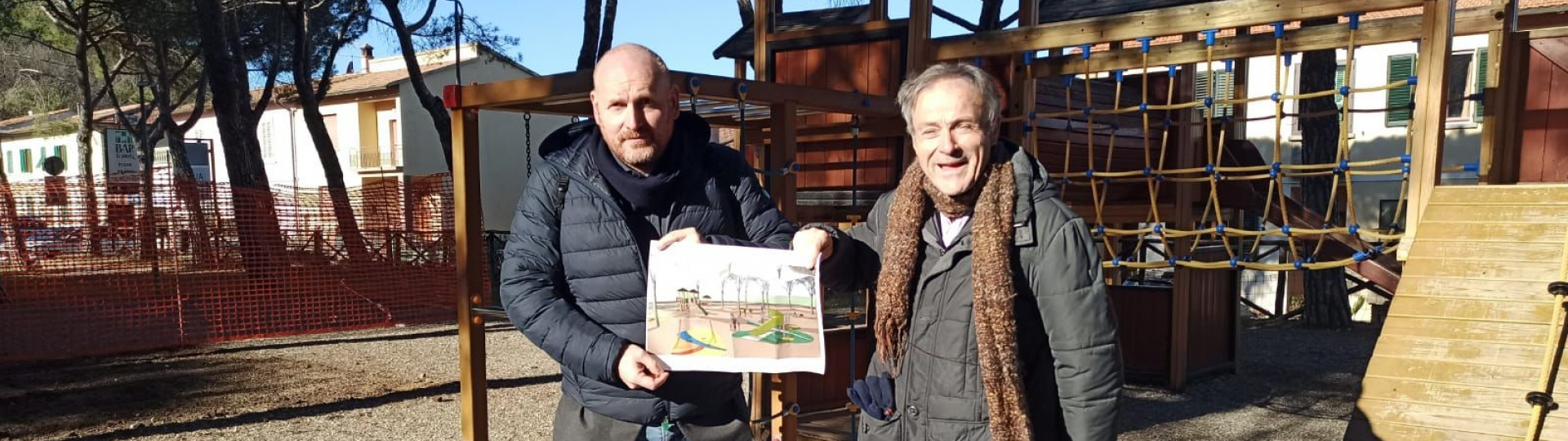 immagine lavori in corso aree giochi frazioni Barberino Tavarnelle