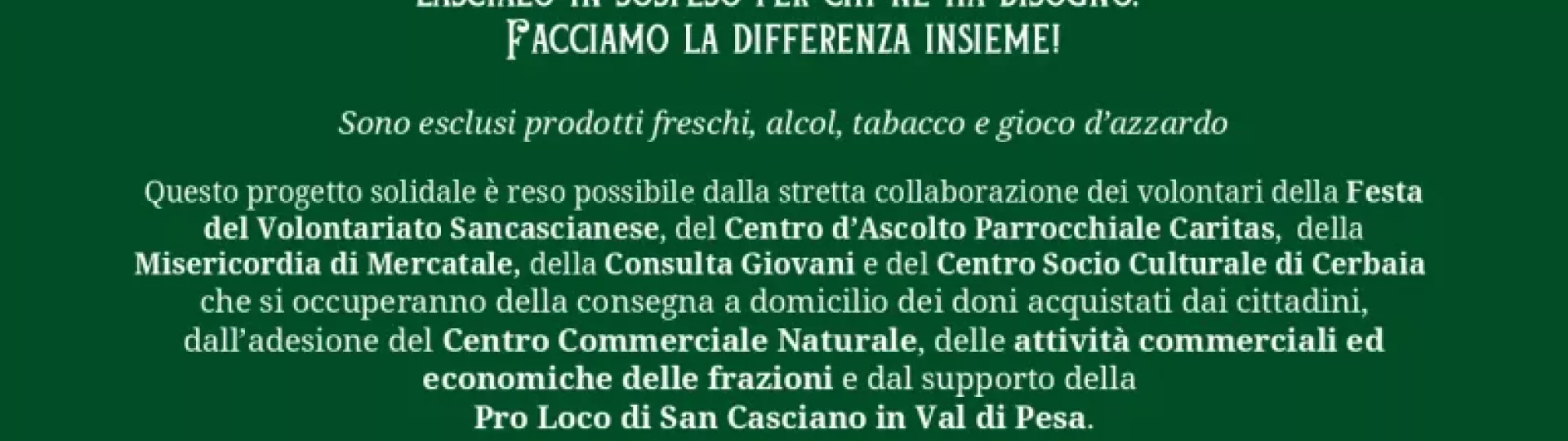 Locandina "Dono sospeso"