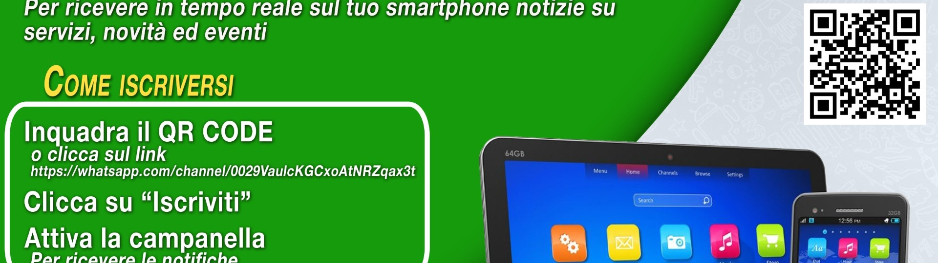  Il canale whatsapp del Comune di Barberino Tavarnelle