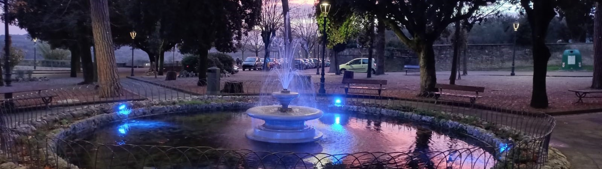 Fontana blu
