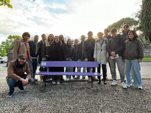 inaugurazione Panchina Lilla_San Casciano 