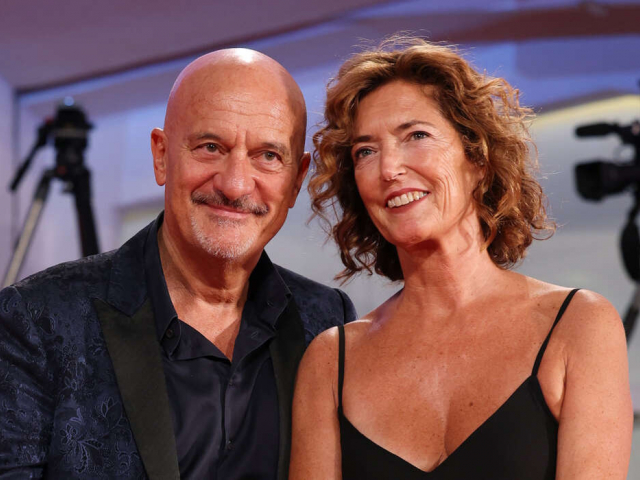 Sandra Bonzi e Claudio Bisio