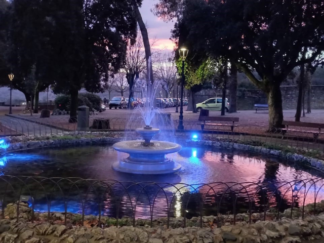 Fontana blu