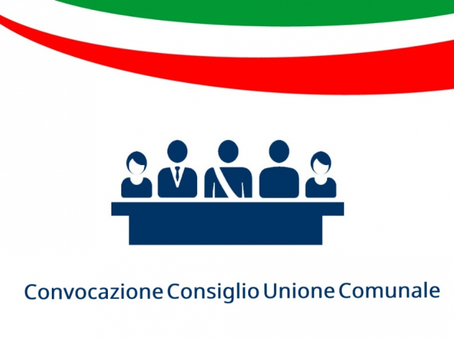 Convocazione Consiglio Unione Comunale